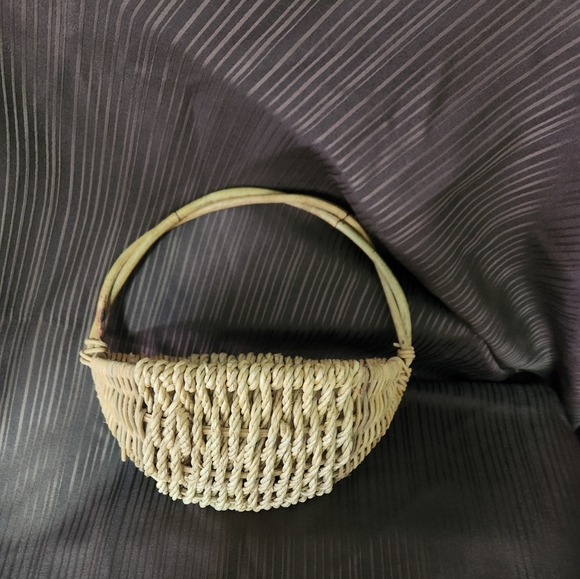 Accents Basket Flat On One Side Hanging Wall Basket 13x12 Poshmark